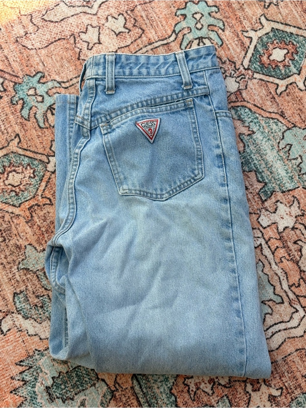 GUESS George’s Marciano Light Wash Blue Denim Jeans size 30 style 1050